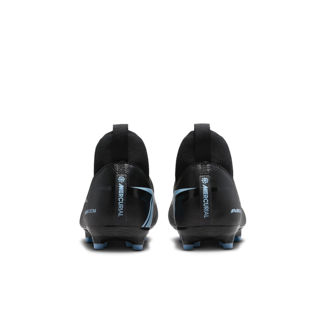 Nike Junior Mercurial Superfly 10 Academy FG/MG - Black/Ice Blue Youth Footwear - Third Coast Soccer