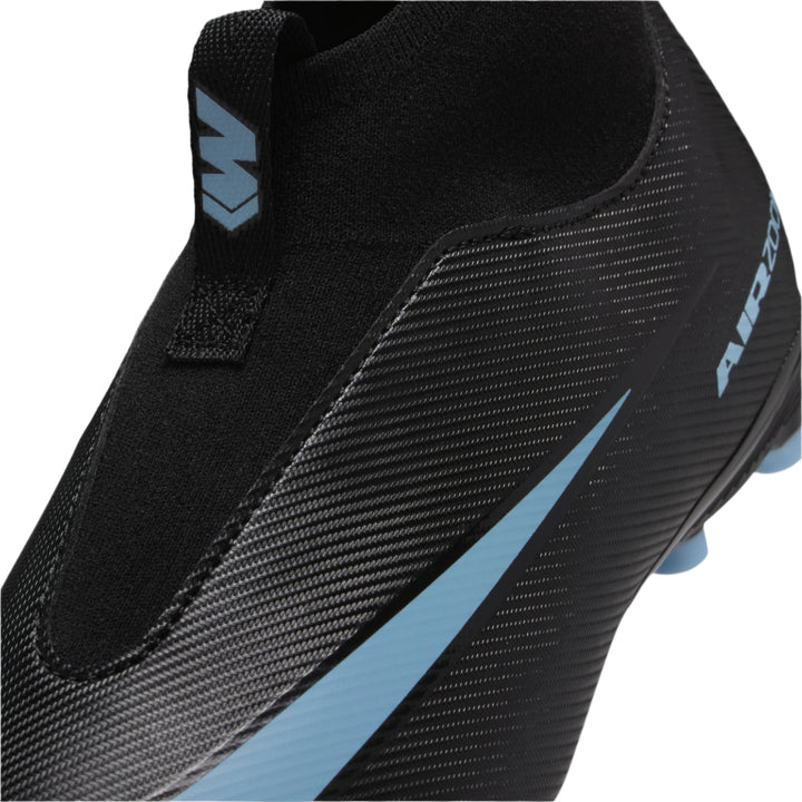 Nike Junior Mercurial Superfly 10 Academy FG/MG - Black/Ice Blue Youth Footwear - Third Coast Soccer