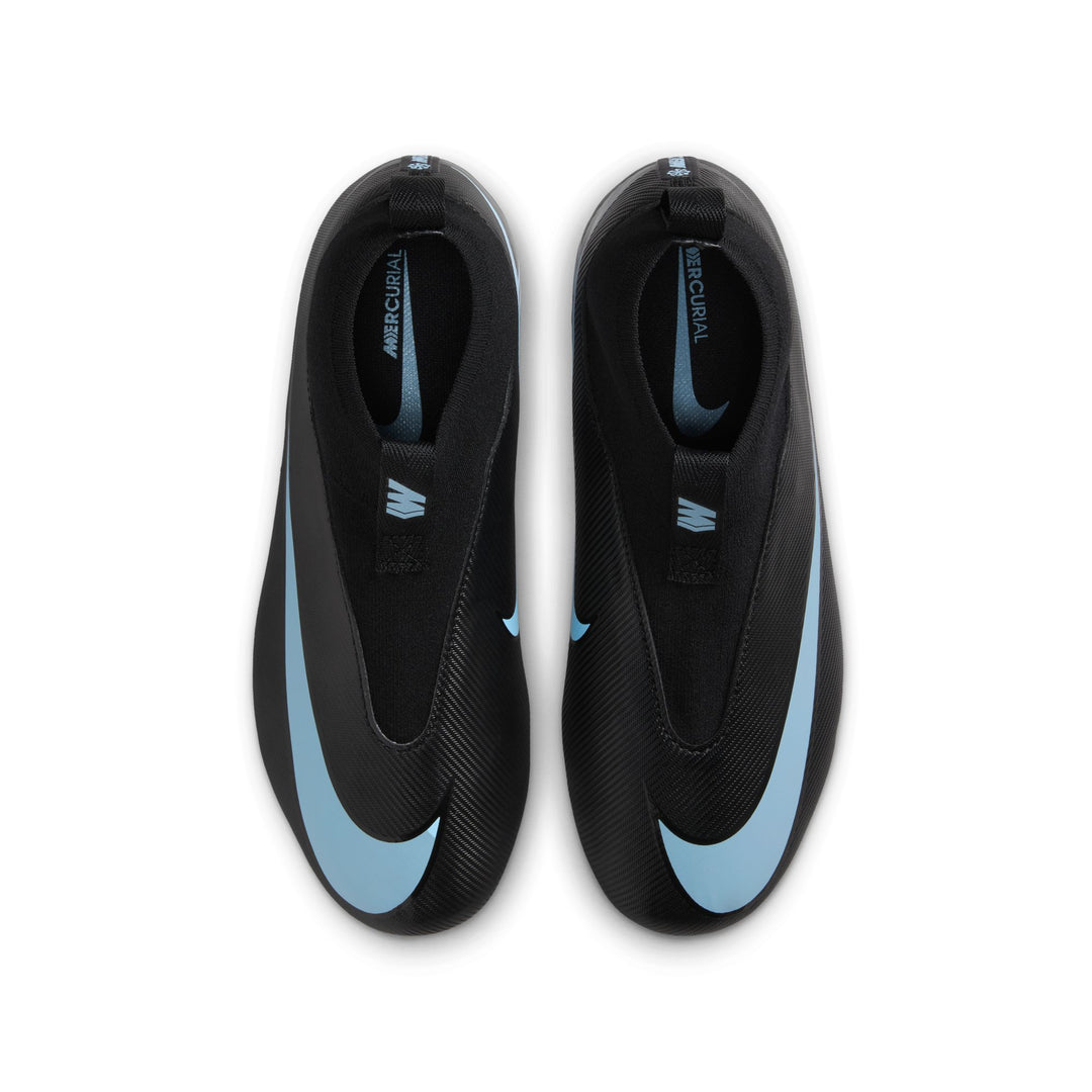 Nike Junior Mercurial Superfly 10 Academy FG/MG - Black/Ice Blue Youth Footwear - Third Coast Soccer
