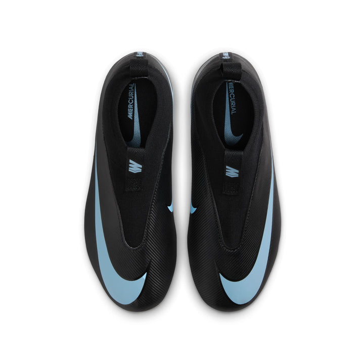 Nike Junior Mercurial Superfly 10 Academy FG/MG - Black/Ice Blue Youth Footwear - Third Coast Soccer