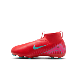 Nike Junior Mercurial Superfly 10 Academy FG/MG - Ember Glow/Aurora Green Youth Footwear - Third Coast Soccer
