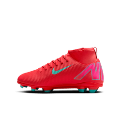 Nike Junior Mercurial Superfly 10 Club FG - Ember Glow/Aurora Green Youth Footwear - Third Coast Soccer