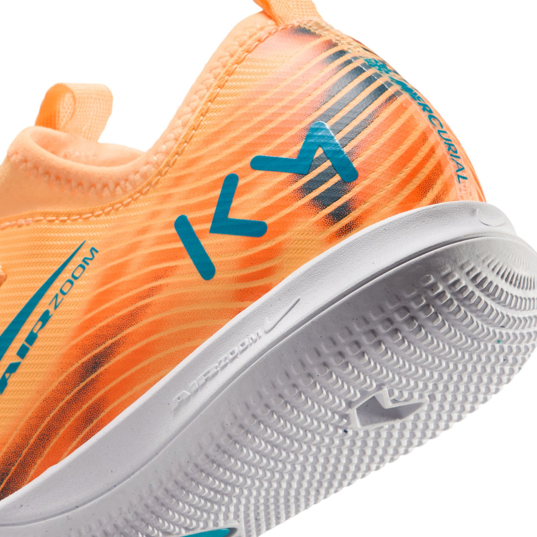 Nike Youth Mercurial Vapor 16 Academy Mbappe IC - Melon/Turquoise