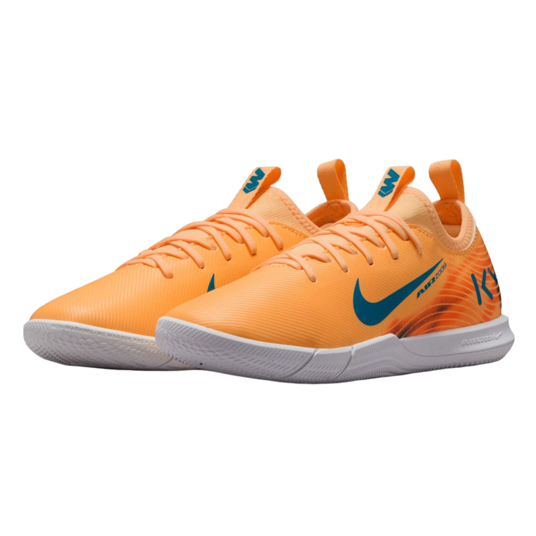 Nike Youth Mercurial Vapor 16 Academy Mbappe IC - Melon/Turquoise