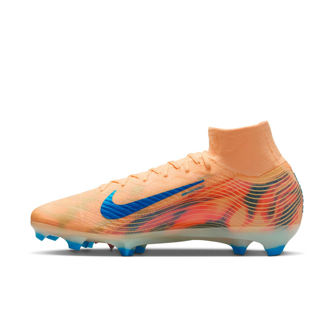 Nike Mercurial Superfly 10 Mbappe Elite FG - Melon/Turquoise Men's Footwear - Third Coast Soccer