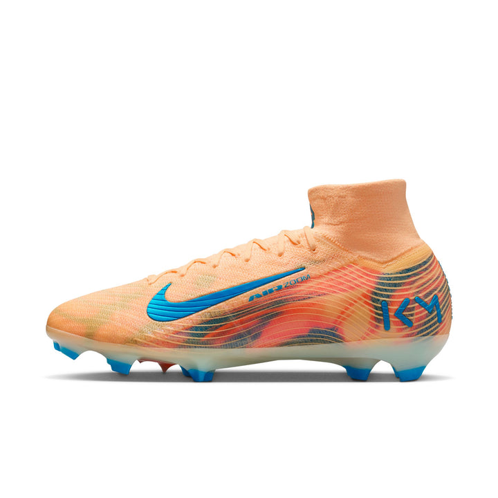 Nike Mercurial Superfly 10 Mbappe Elite FG - Melon/Turquoise Men's Footwear - Third Coast Soccer
