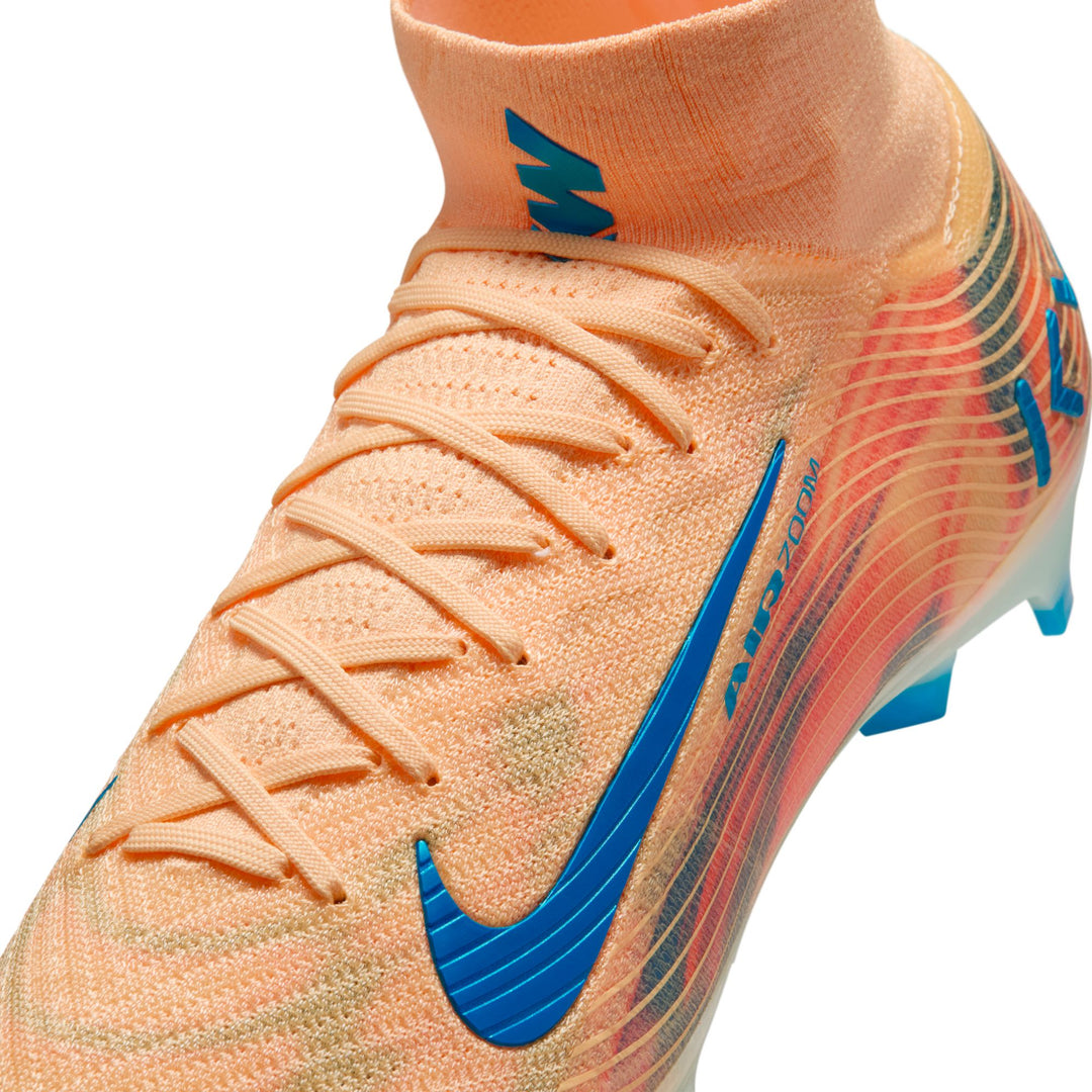 Nike Mercurial Superfly 10 Mbappe Elite FG - Melon/Turquoise Men's Footwear - Third Coast Soccer