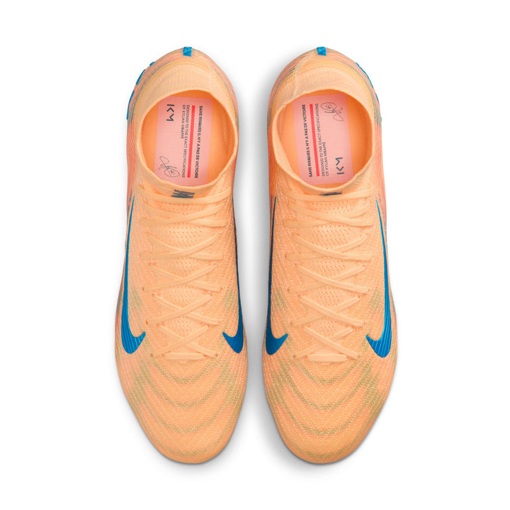 Nike Mercurial Superfly 10 Mbappe Elite FG - Melon/Turquoise Men's Footwear - Third Coast Soccer