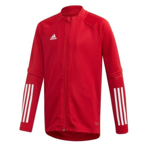adidas Youth Condivo 20 Training Jacket - Red/White Jackets   - Third Coast Soccer