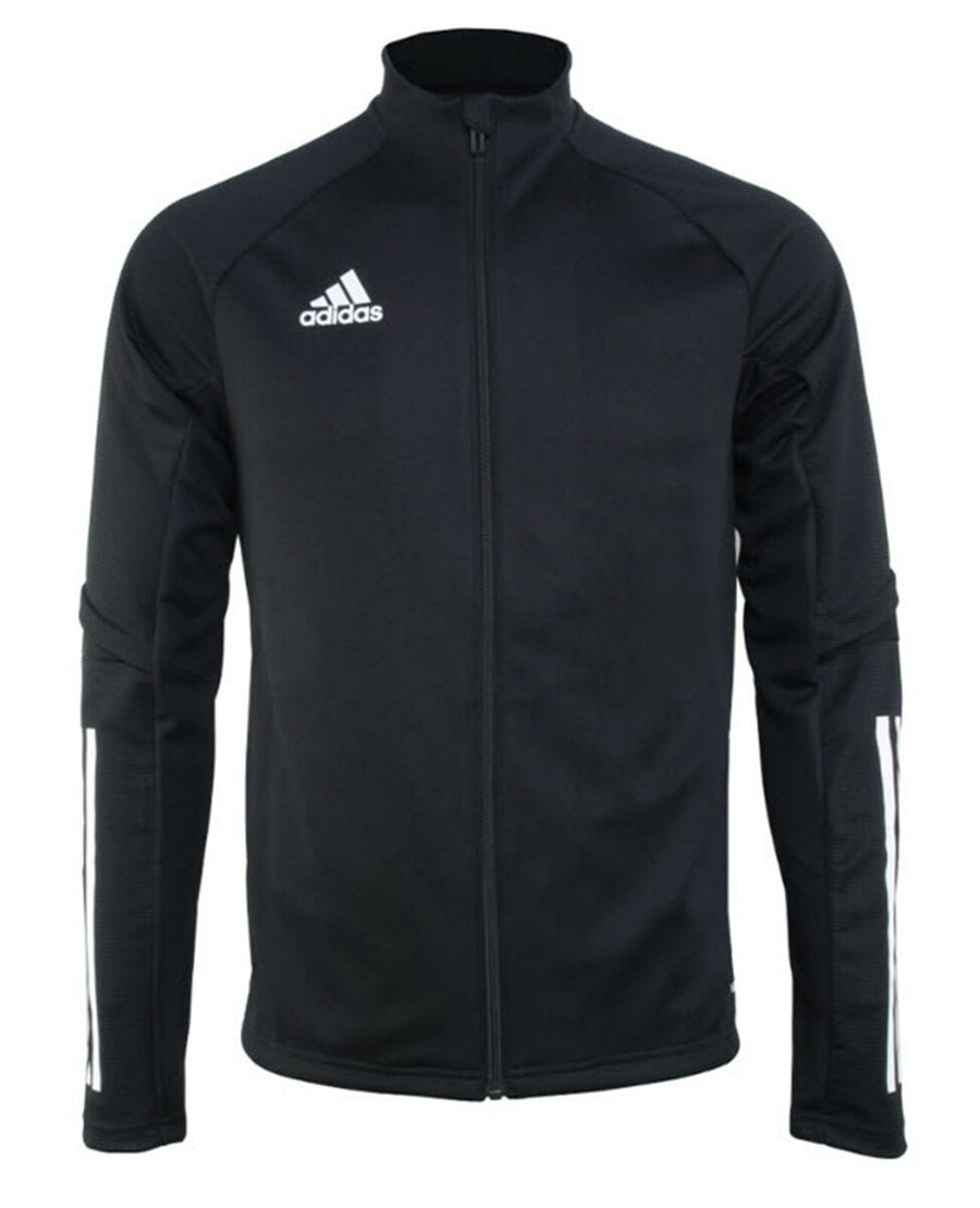 adidas Condivo 20 Training Jacket - Black/White apparel closeout - Third Coast Soccer