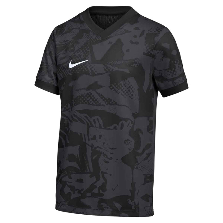 Nike Youth Precision VII SS Jersey Goalkeeper Black/White Youth XSmall - Third Coast Soccer