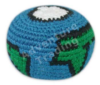 Adventure Trading Earth Crocheted Footbag Player Accessories - Third Coast Soccer