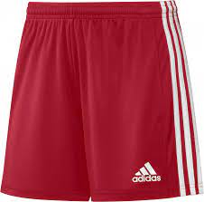adidas Women's Squadra 21 Short - Red Shorts Team Power Red/White Womens Small - Third Coast Soccer