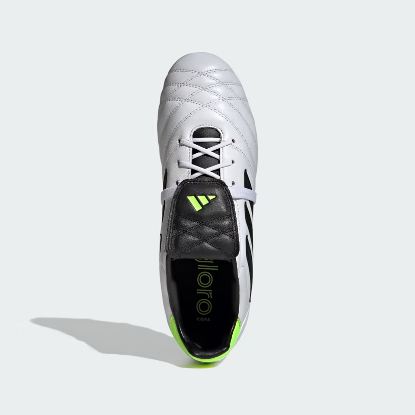 adidas Copa Gloro FG - White/Black/Lucid Lemon Mens Footwear   - Third Coast Soccer