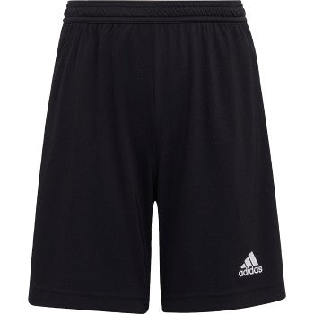 adidas Youth Entrada 22 Short - Black/White Shorts   - Third Coast Soccer
