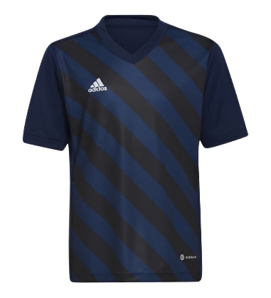 adidas Youth Entrada 22 Graphic Jersey - Navy/Black Jerseys - Third Coast Soccer