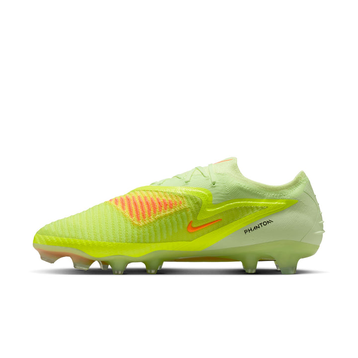 Nike Phantom 6 Low Elite FG - Crimson/Black/Limelight Men's Footwear - Third Coast Soccer