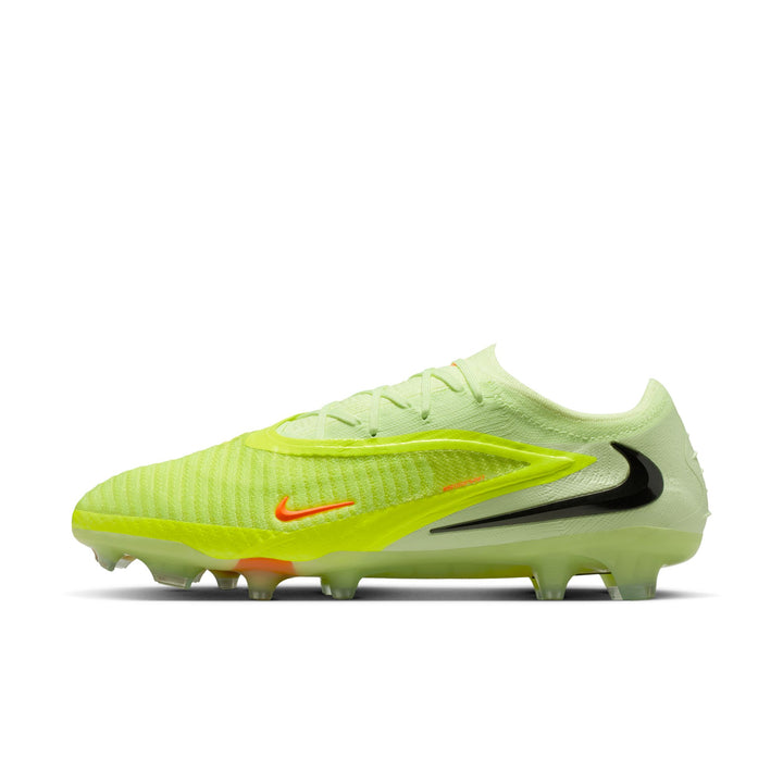 Nike Phantom 6 Low Elite FG - Crimson/Black/Limelight Men's Footwear - Third Coast Soccer