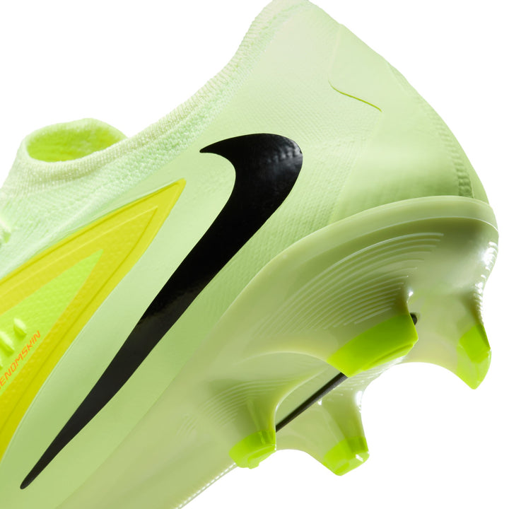 Nike Phantom 6 Low Pro FG - Crimson/Black/Lightlime Men's Footwear - Third Coast Soccer