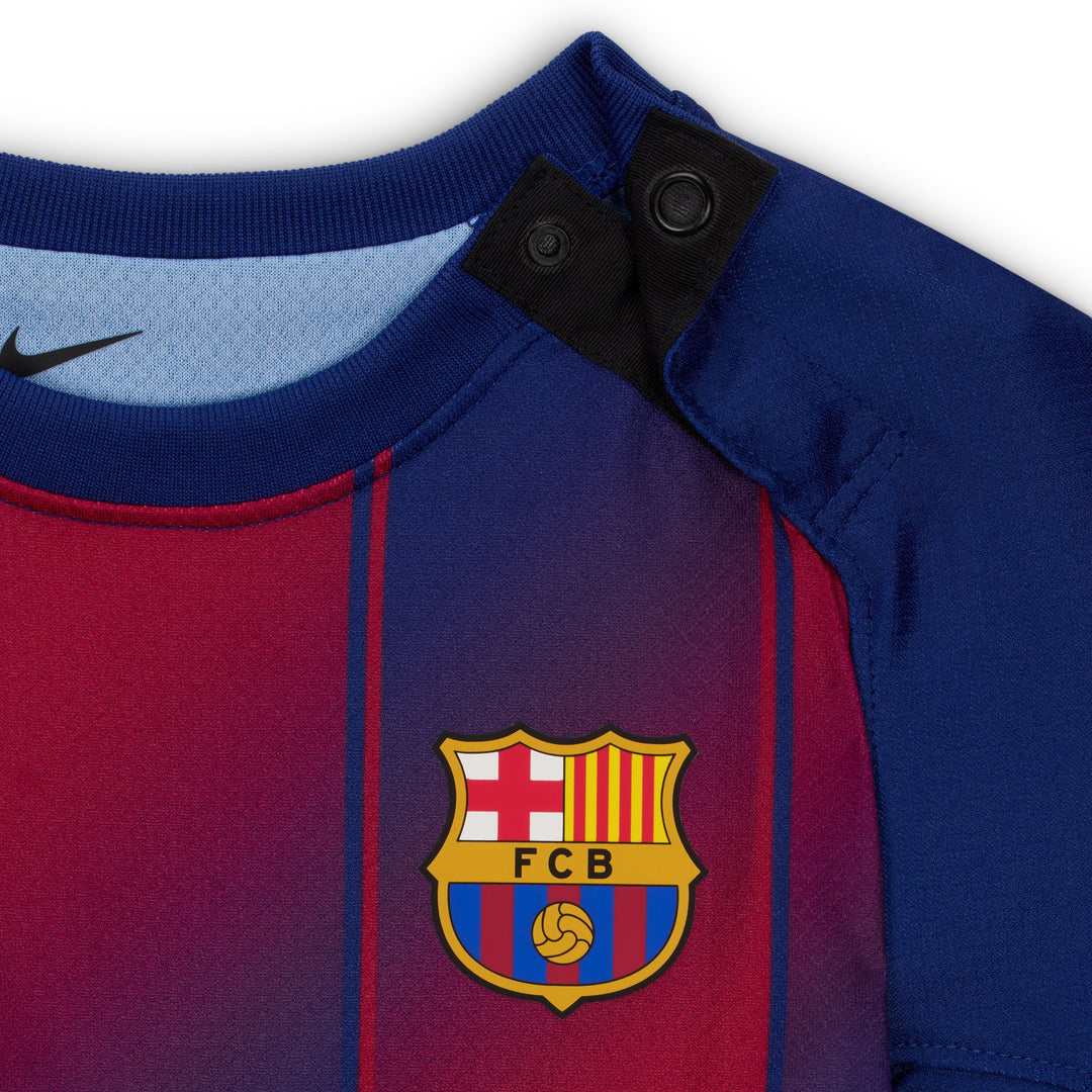 Nike Youth FC Barcelona Home 3-Piece Kit 25/26 Club Replica - Third Coast Soccer