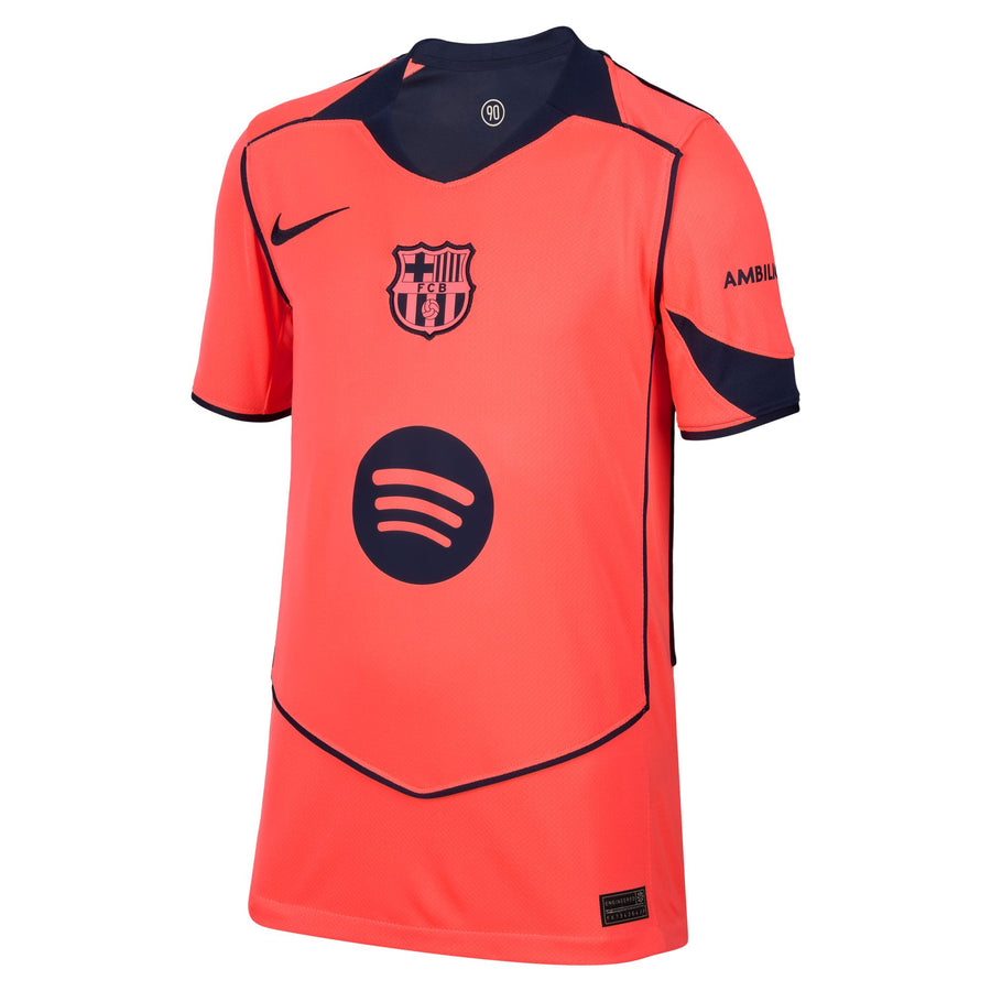 Nike Youth FC Barcelona Third Jersey 25/26 Club Replica - Third Coast Soccer
