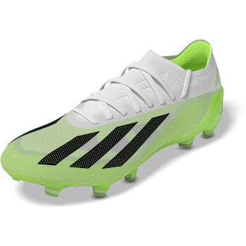 adidas X Crazyfast.1 FG - White/Black/Lucid Lemon Men's Footwear Closeout   - Third Coast Soccer