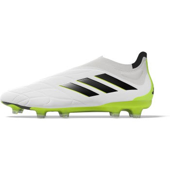 adidas Copa Pure+ FG - White/Black/Lucid Lemon Men's Footwear Closeout   - Third Coast Soccer