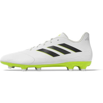 adidas Copa Pure.3 FG - White/Black/Lucid Lemon Mens Footwear   - Third Coast Soccer