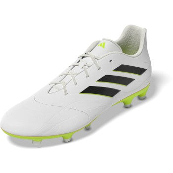 adidas Copa Pure.3 FG - White/Black/Lucid Lemon Men's Footwear Closeout White/Black/Lucid Lemon Mens 6.5 - Third Coast Soccer