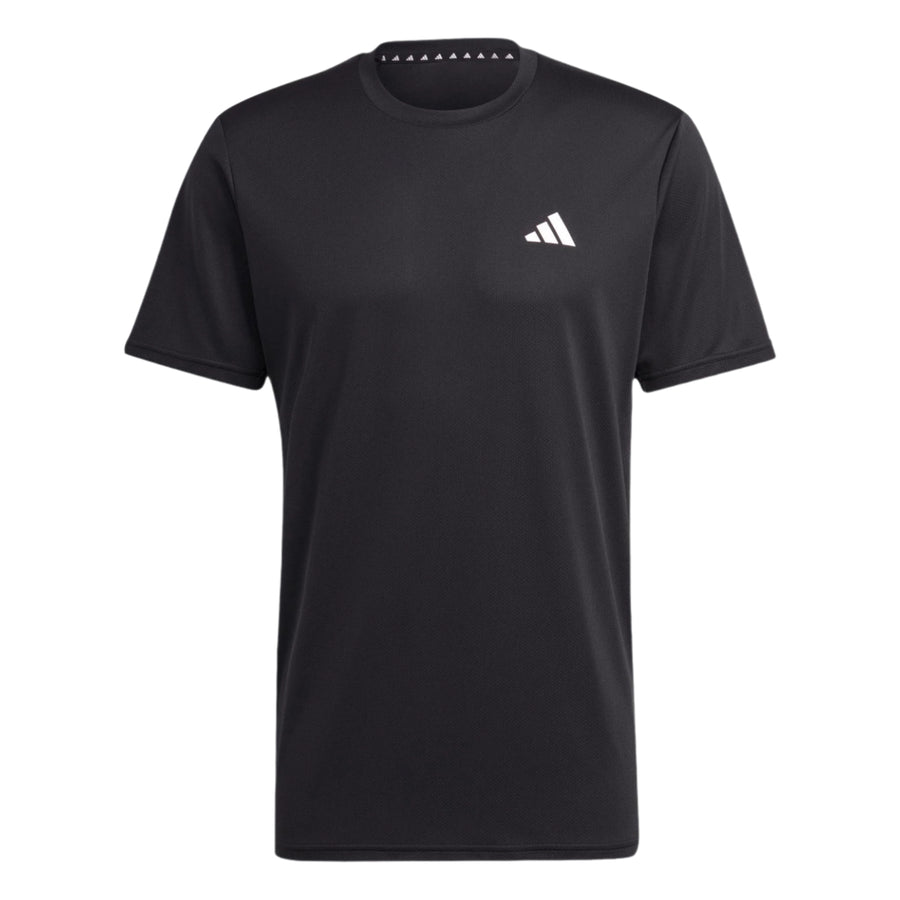adidas Train Essentials Base Tee - Black/White Training Wear - Third Coast Soccer