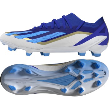 adidas X CrazyFast Elite Messi FG - Lucid Blue/White Men's Footwear Closeout - Third Coast Soccer