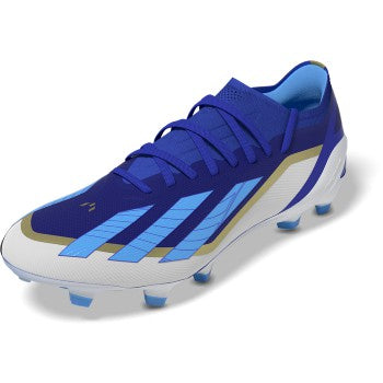 adidas X CrazyFast Elite Messi FG - Lucid Blue/White Men's Footwear Closeout - Third Coast Soccer