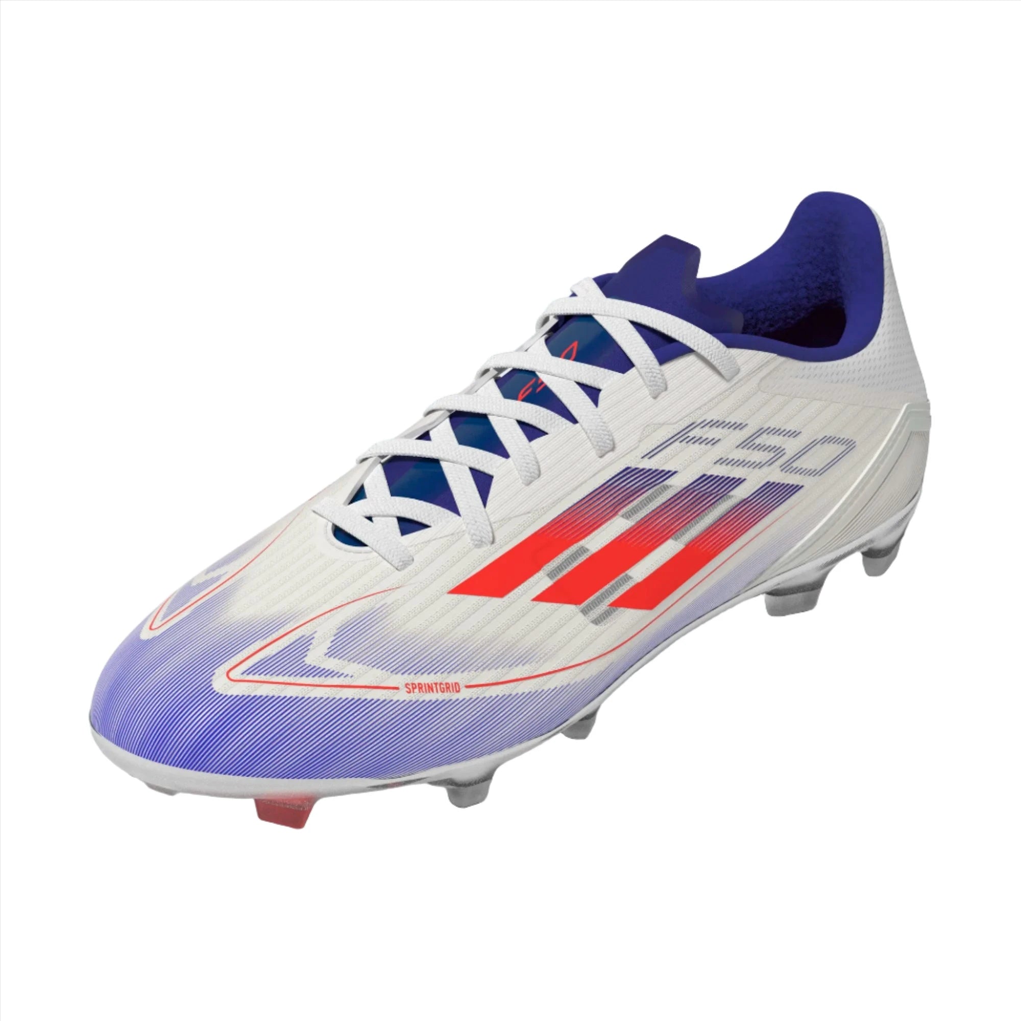adidas サッカーシューズ ホワイト/レッド/ブルー adidas F50 adidas サッカーシューズ ホワイト/レッド/ブルー adidas F50