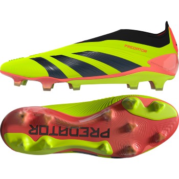 adidas Predator Elite Laceless FG - Solar Yellow/Black/Red Men's Footwear Closeout - Third Coast Soccer