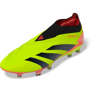 adidas Predator Elite Laceless FG - Solar Yellow/Black/Red Men's Footwear Closeout - Third Coast Soccer