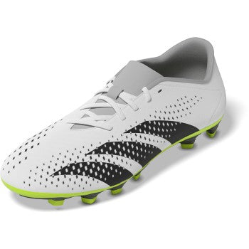 adidas Junior Predator Accuracy.4 FG - White/Black/Lucid Lemon Youth Footwear White/Black/Lucid Lemon Youth 10.5 - Third Coast Soccer