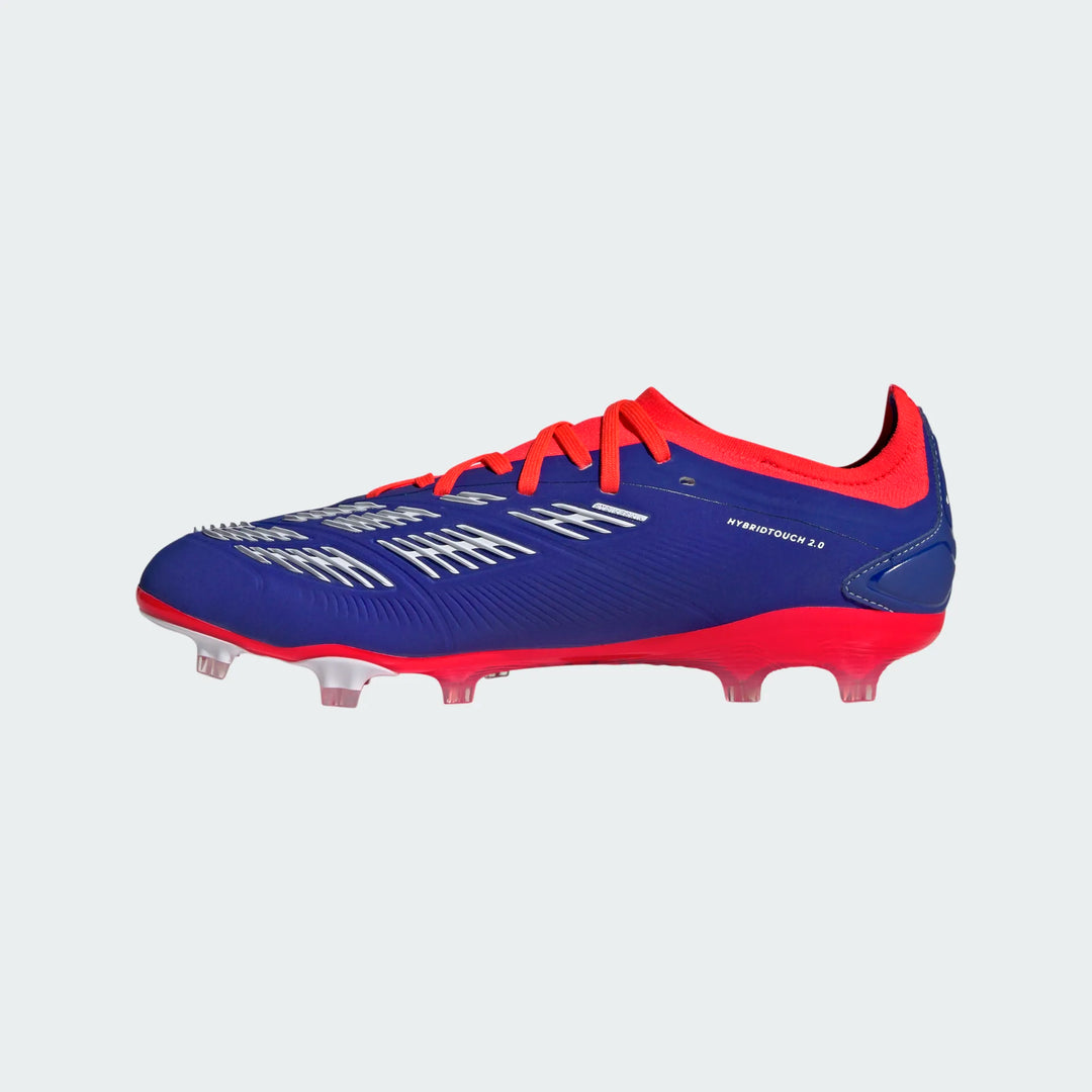 adidas Predator Pro FG - Lucid Blue/White/Solar Red Men's Footwear Closeout - Third Coast Soccer