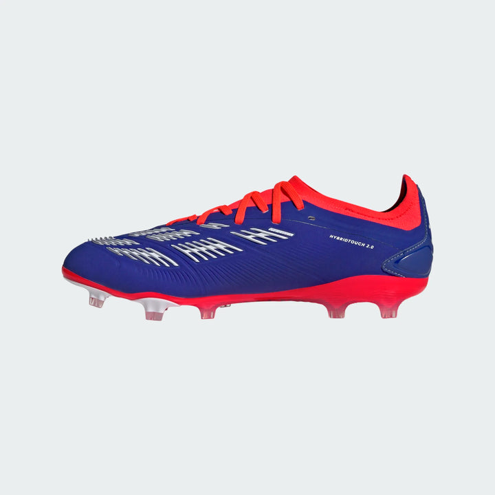 adidas Predator Pro FG - Lucid Blue/White/Solar Red Men's Footwear Closeout - Third Coast Soccer