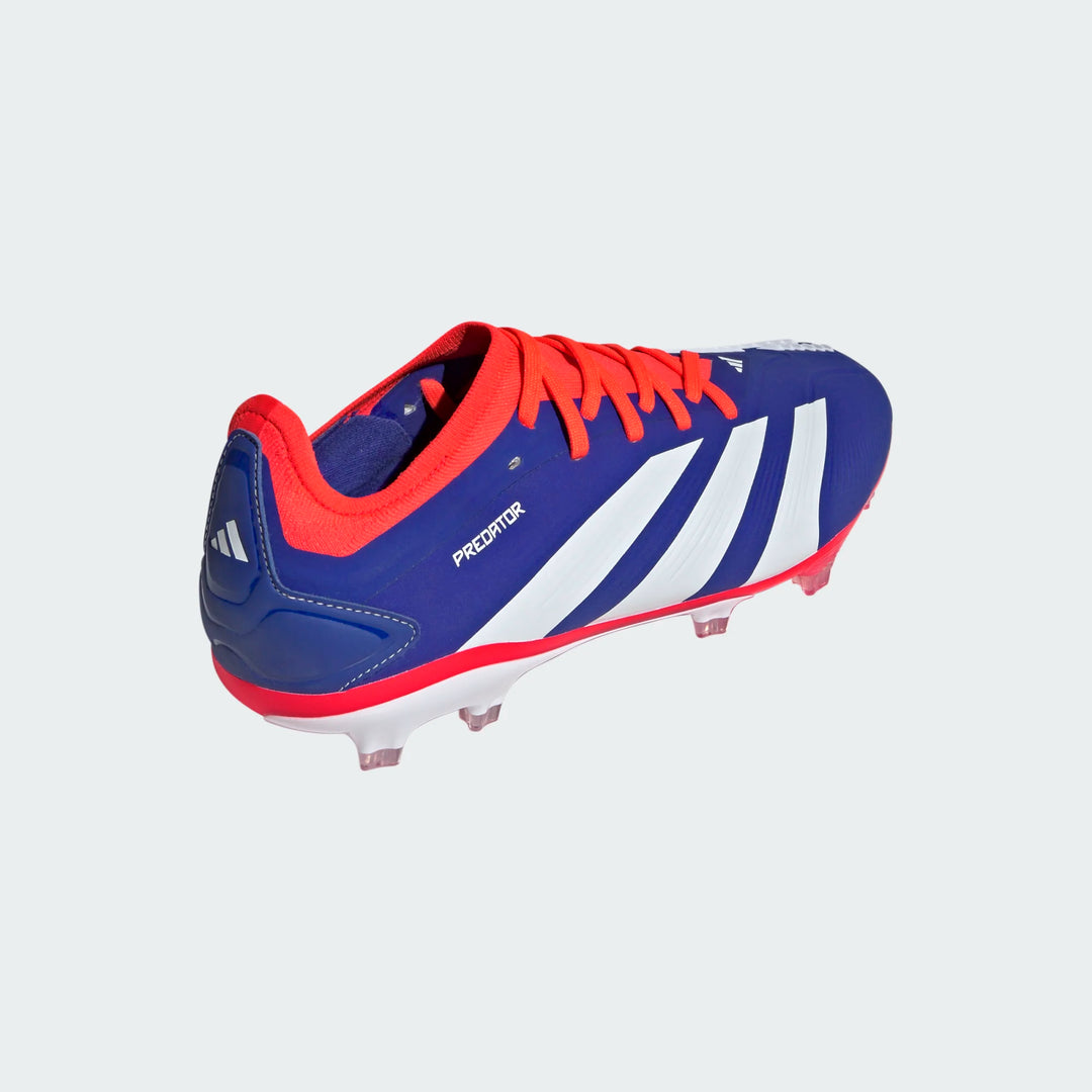 adidas Predator Pro FG - Lucid Blue/White/Solar Red Men's Footwear Closeout - Third Coast Soccer