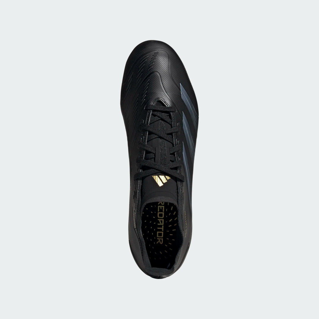 adidas Predator League FG - Black/Carbon/Gold Men's Footwear Closeout - Third Coast Soccer
