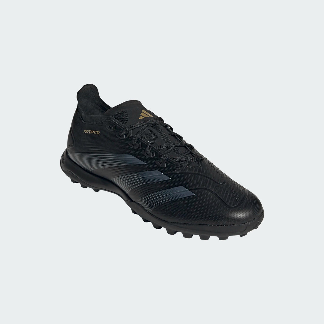 adidas Predator League Turf - Black/Carbon/Gold Men's Footwear Closeout - Third Coast Soccer