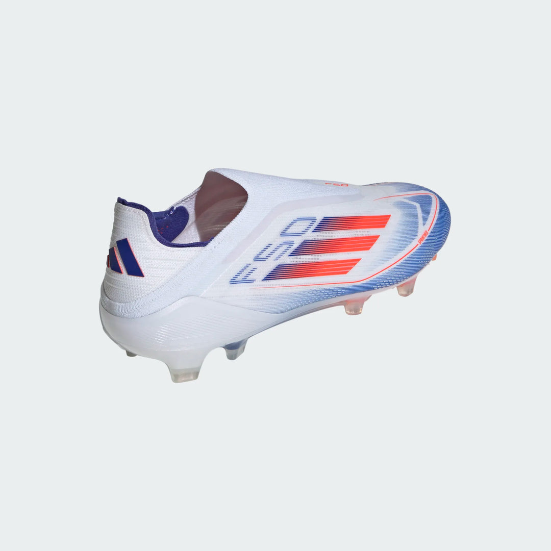adidas F50 Elite Laceless FG - White/Red/Blue Men's Footwear Closeout - Third Coast Soccer