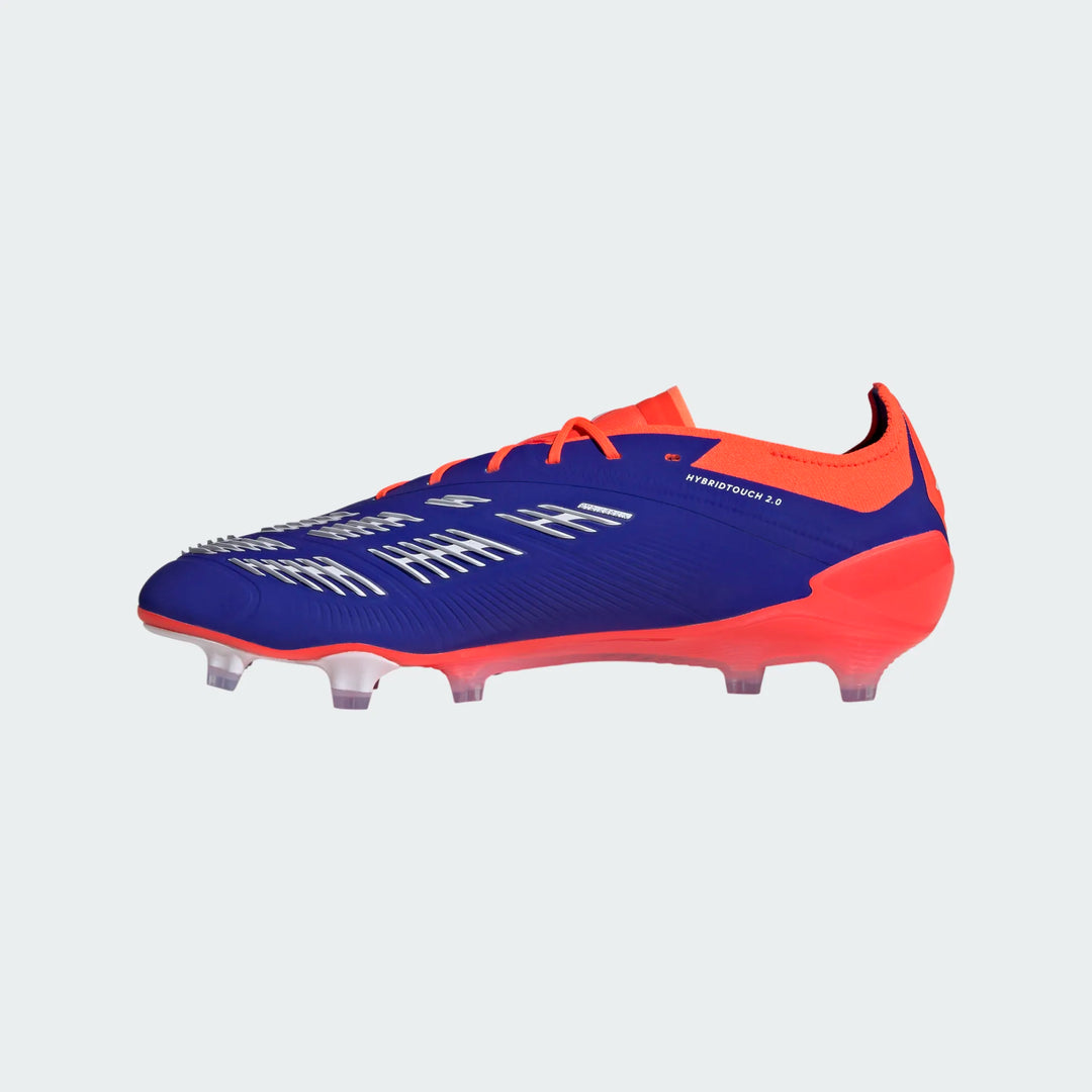 adidas Predator Elite FG - Lucid Blue/White/Solar Red Men's Footwear Closeout - Third Coast Soccer