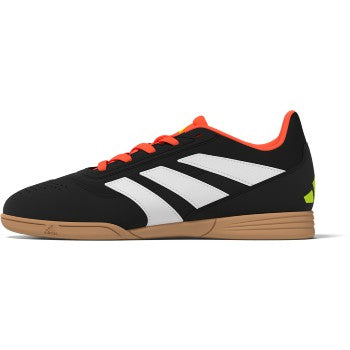 adidas Junior Predator Club In Sala - Black/White/Red Youth Footwear   - Third Coast Soccer