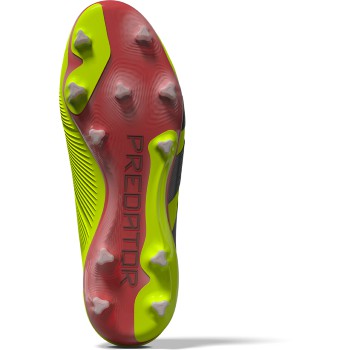 adidas Predator Pro FG - Solar Yellow/Black/Solar Red Men's Footwear Closeout - Third Coast Soccer