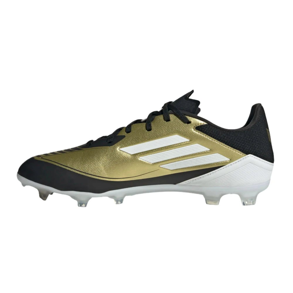 adidas F50 Messi League FG/MG - Gold/White/Black Men's Footwear Closeout - Third Coast Soccer
