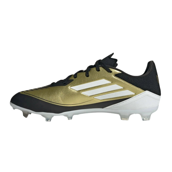 adidas F50 Messi League FG/MG - Gold/White/Black Men's Footwear Closeout - Third Coast Soccer