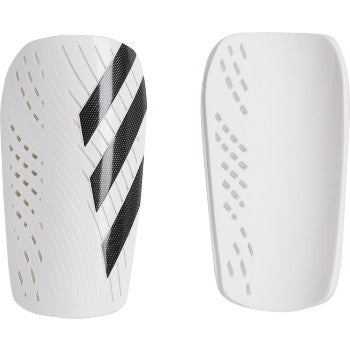 adidas Tiro Club Shinguard - White/Black Adult Shinguards   - Third Coast Soccer
