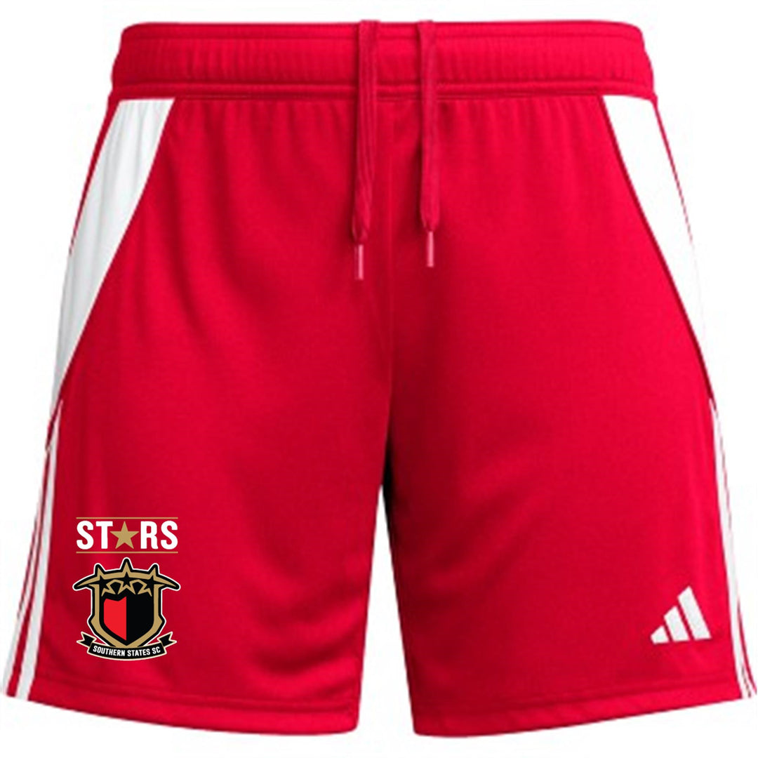 adidas Southern States Women's Tiro 24 Short - Red/White Southern States 2024-2026 - Third Coast Soccer