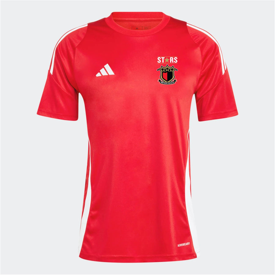adidas Southern States Men's Tiro 24 Jersey - Red/White Southern States 2024-2026 - Third Coast Soccer